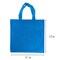Super Z Outlet Assorted Colorful Solid Blank Fabric Tote Party Gift Bags Rainbow with Handles for Birthday Favors, Snacks, Decoration, Arts & Crafts, Event Supplies (12 Pack) (12" Inches)